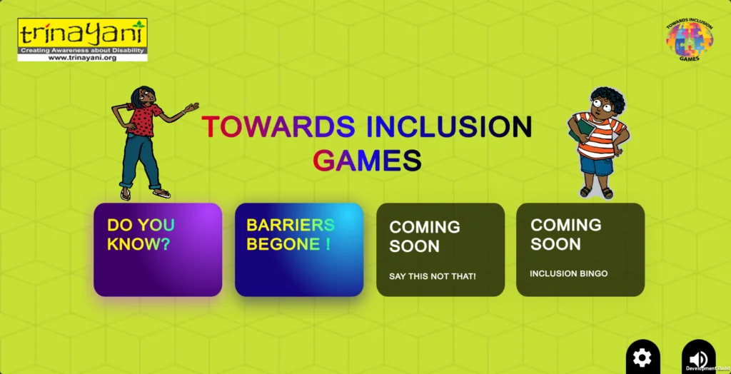 Towards inclusion game